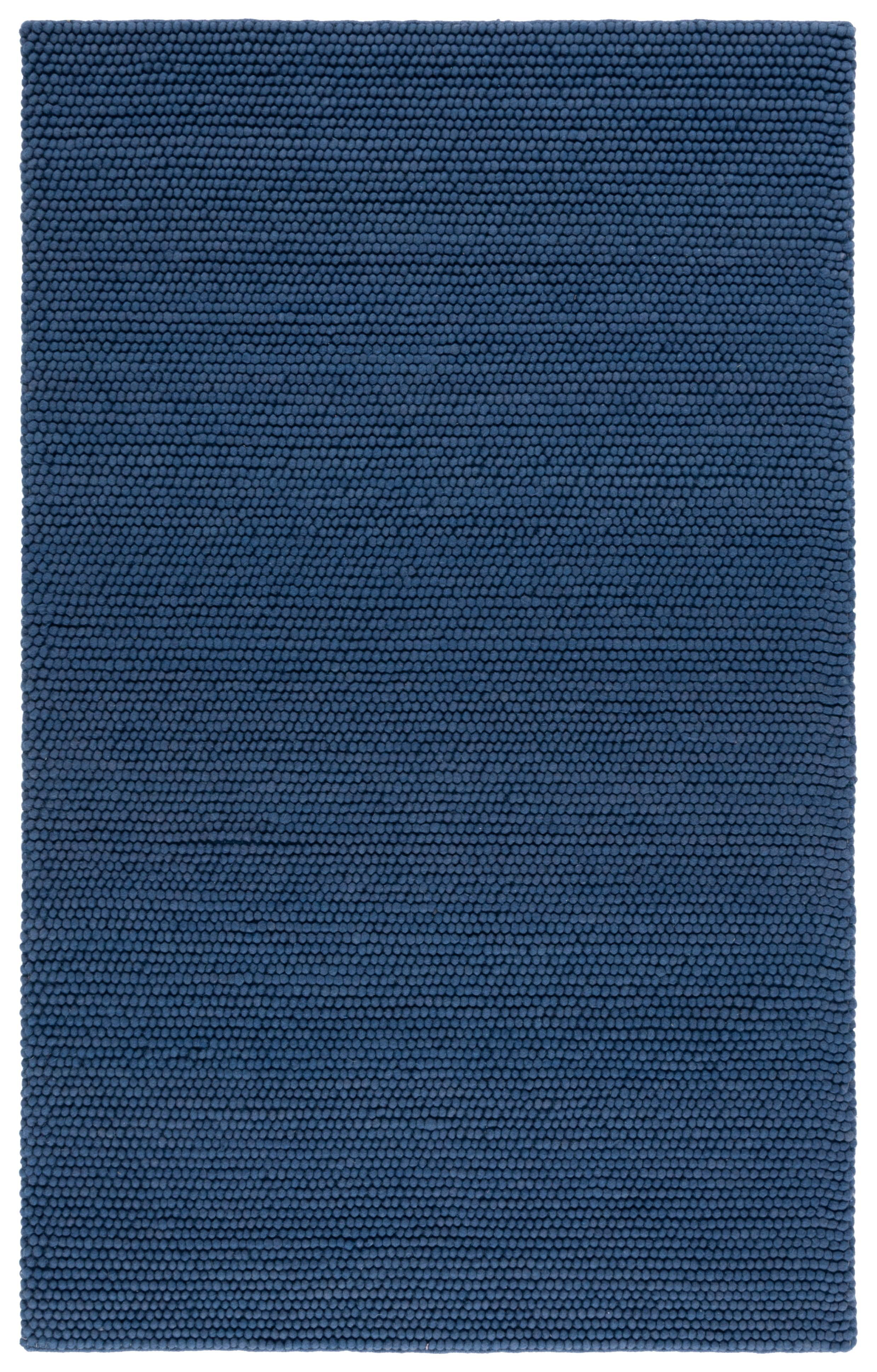 SAFAVIEH Natura Feride Geometric Area Rug, Navy Blue, 5' x 8'