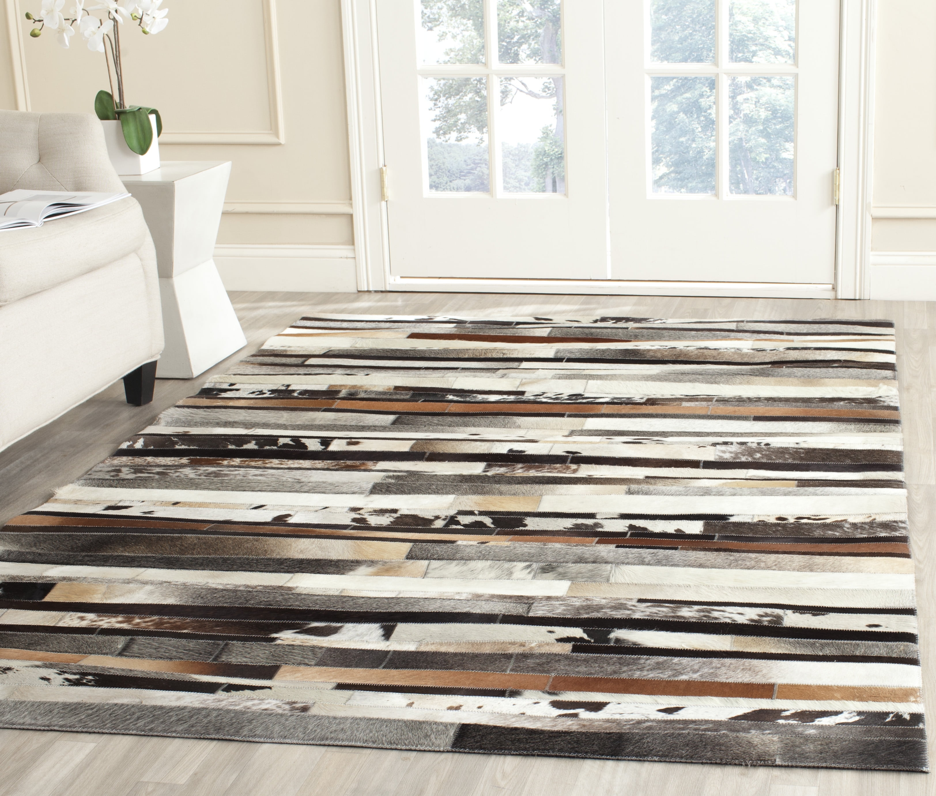 Safavieh Studio Leather Keegan Geometric Area Rug or Runner