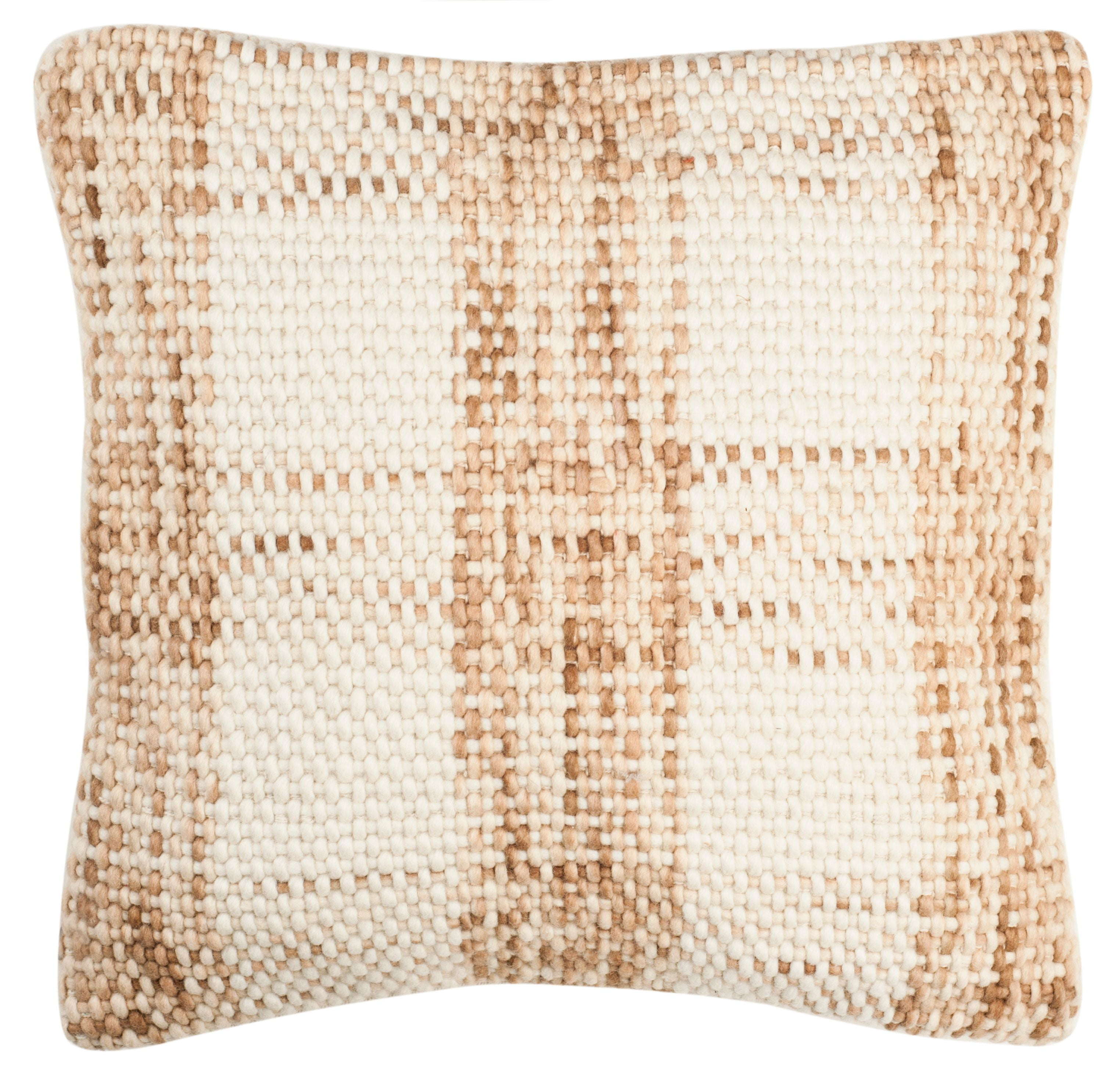 Safavieh Plaid Wool Throw Pillow