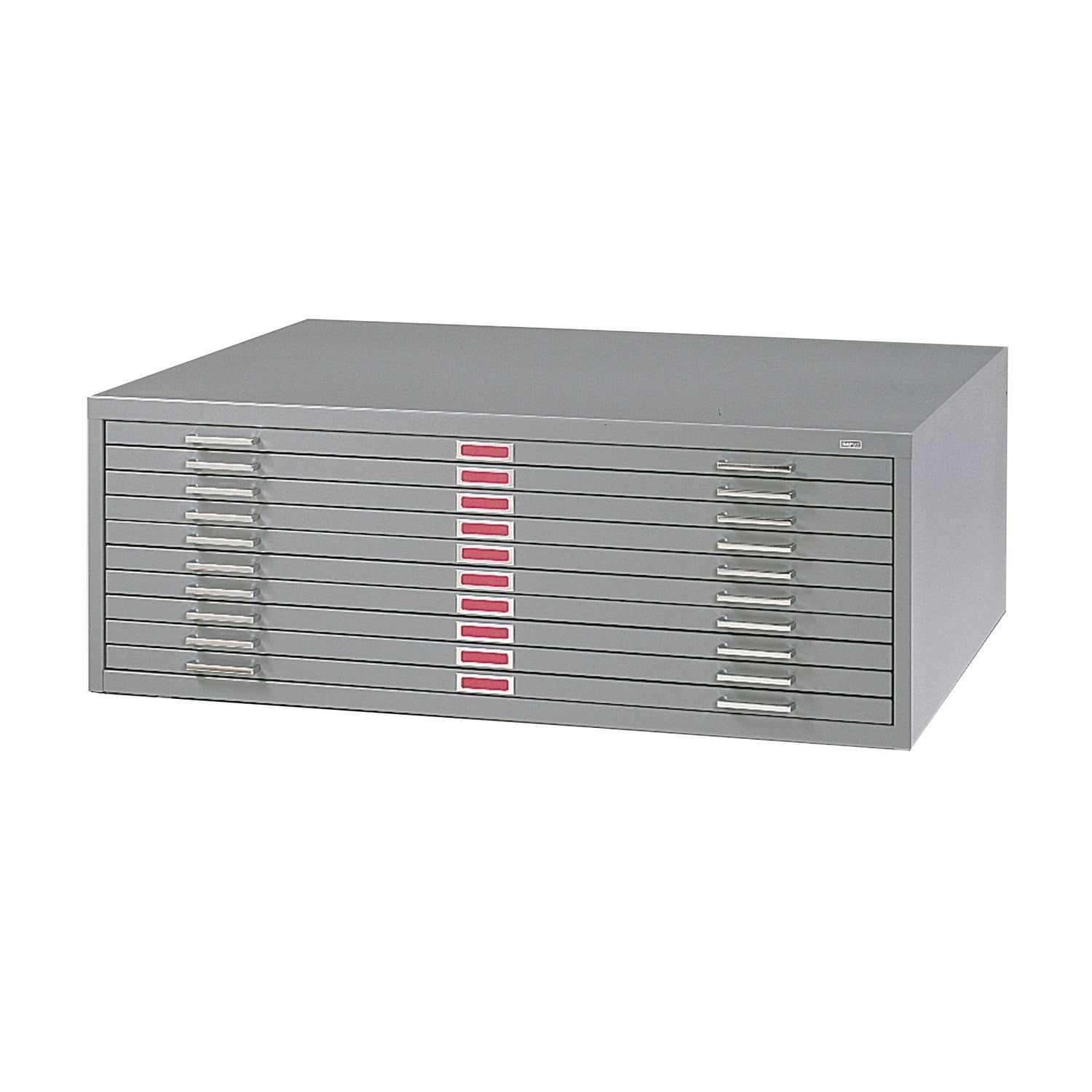 Safco Products Company Ten-Drawer Flat File Filing Cabinet