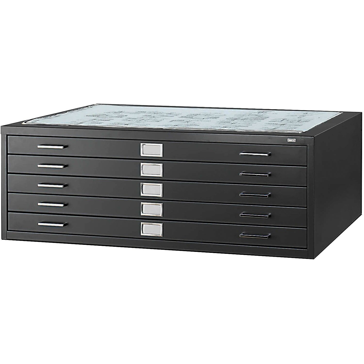 Five-Drawer Flat File Filing Cabinet