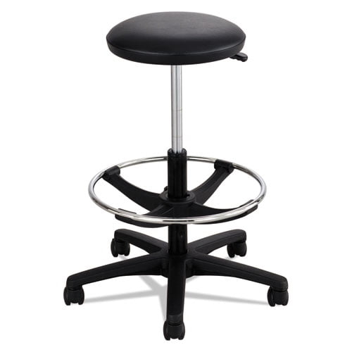 Safco Products Company Safco Diesel Series Industrial Stool w/Back, High Base