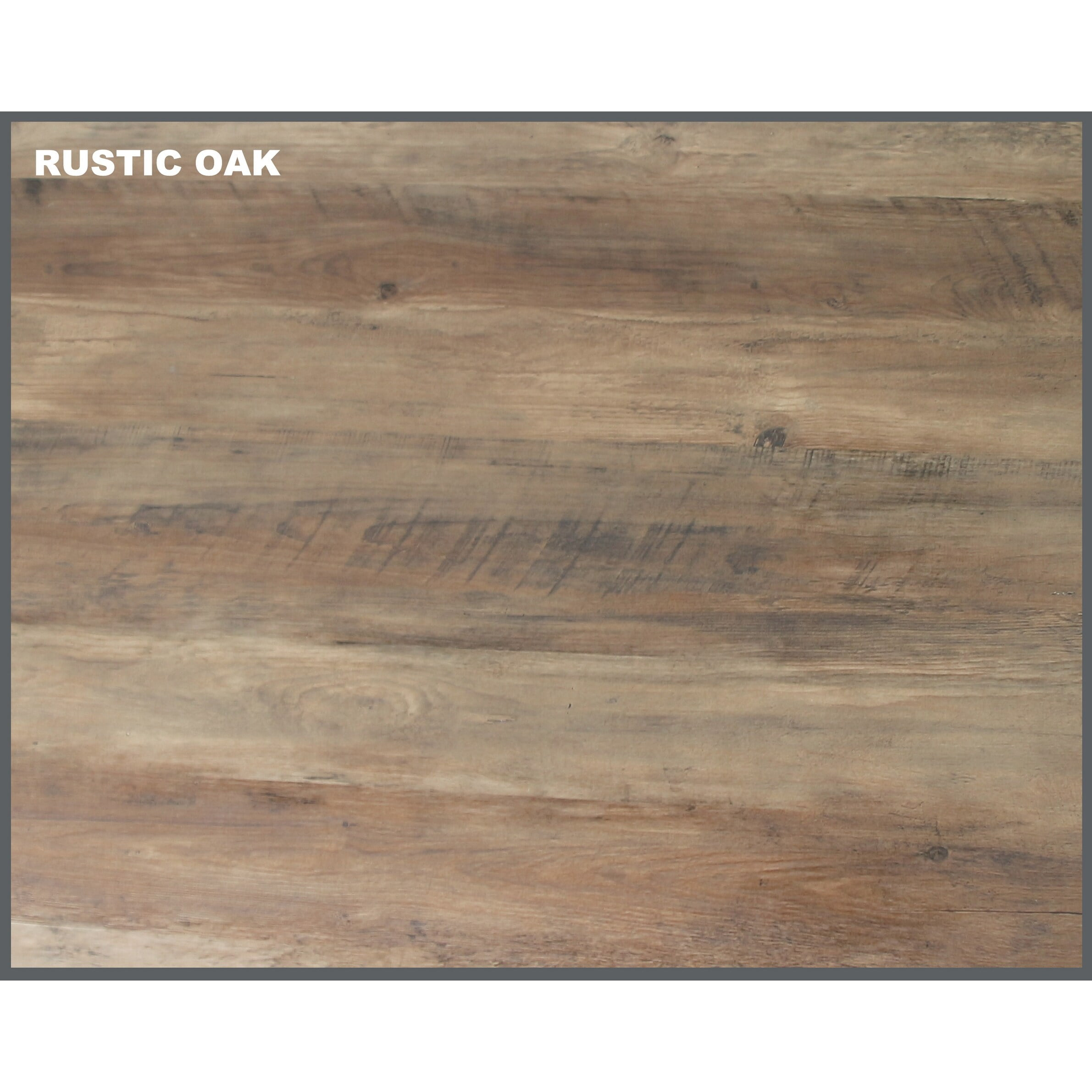 Oxford Modern Farmhouse Hutch Desk with Cabinet Rustic Oak