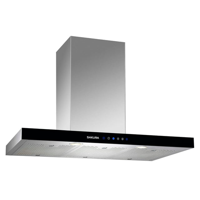 Sakura M3000 30" Stainless Steel Black Range Hood - Made in Taiwan