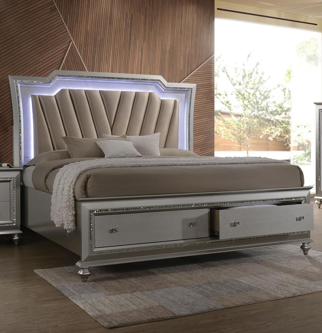 Orren Ellis Samana Upholstered Storage Bed