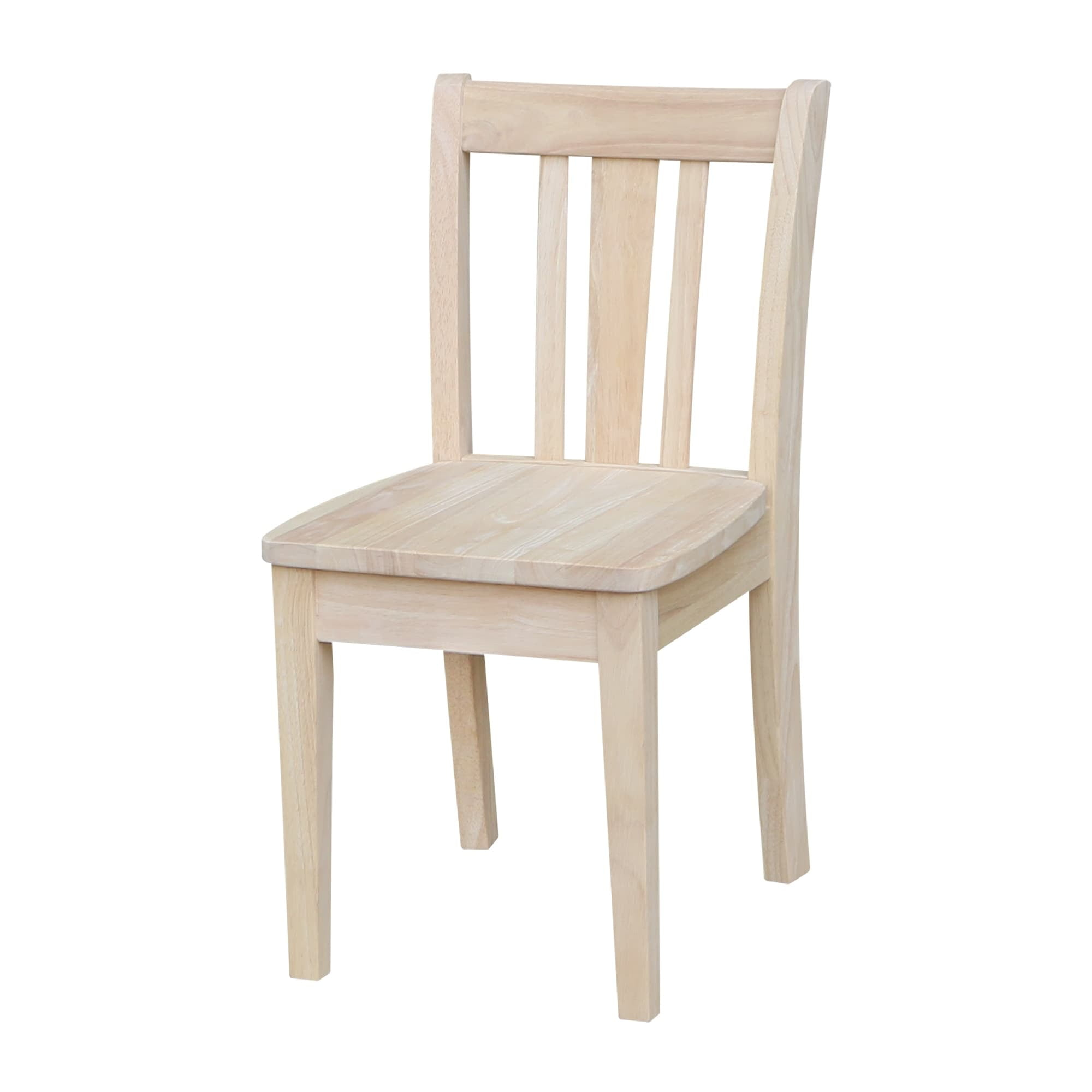 International Concepts San Remo Unfinished Kids Chair (Set of 2)