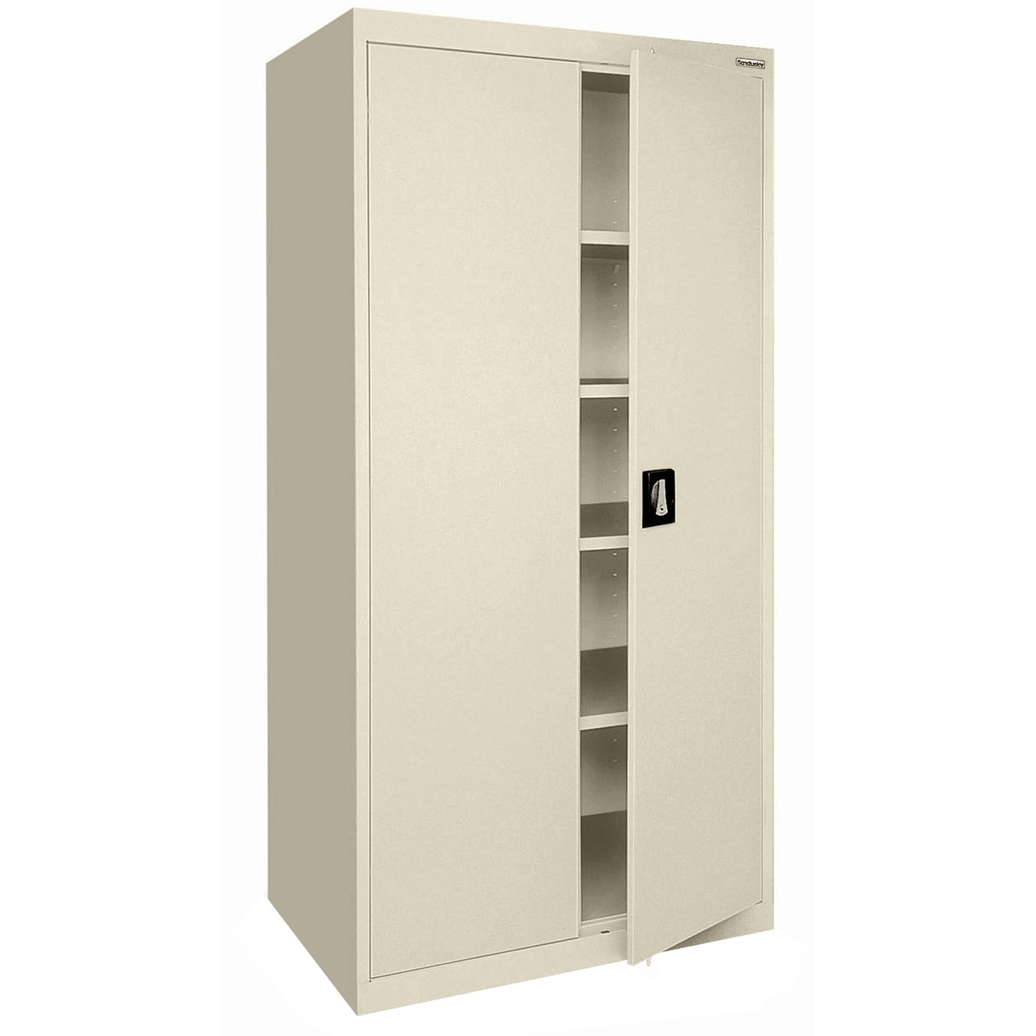 Sandusky Lee 36"W x 18"D x 72"H 5-Shelf Steel Storage Cabinet with Recessed Handle