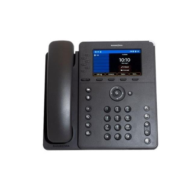 Teléfono Gigabit Ethernet con Voz HD de 4,3 Pulgadas 1 x USB de 6 Líneas