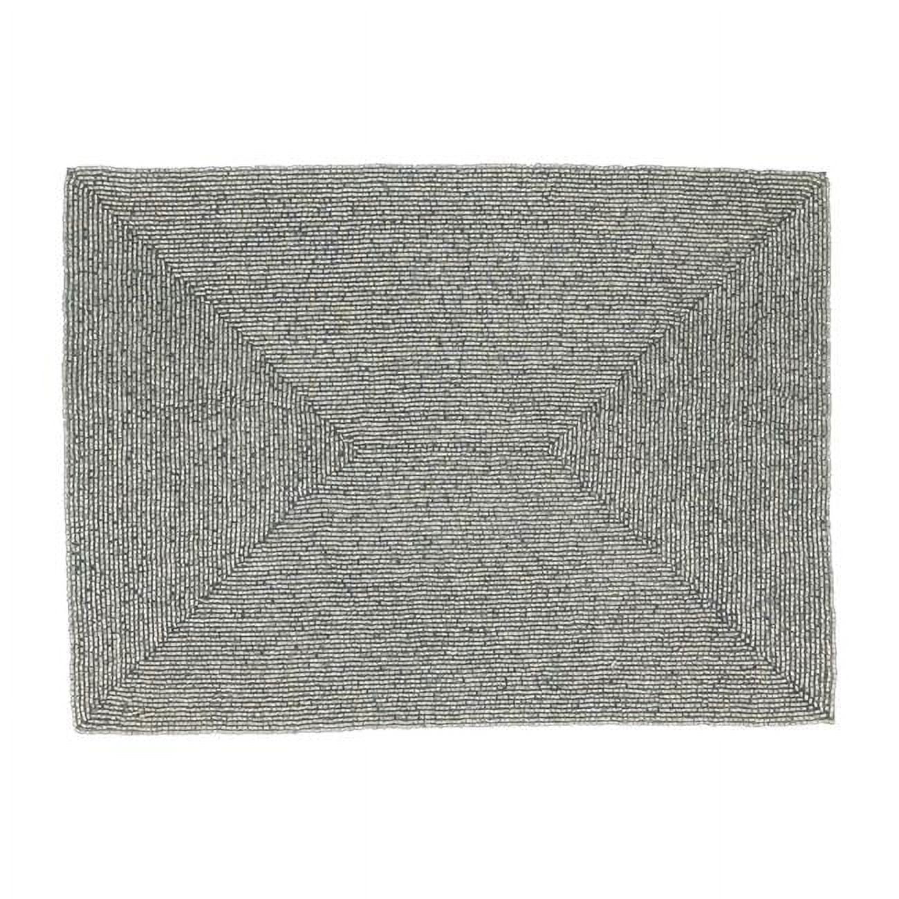Saro Lifestyle Beaded Design Placemat (Set of 4)