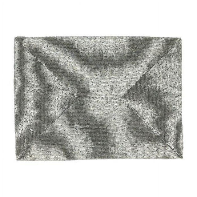 Saro Lifestyle Beaded Design Placemat (Set of 4)