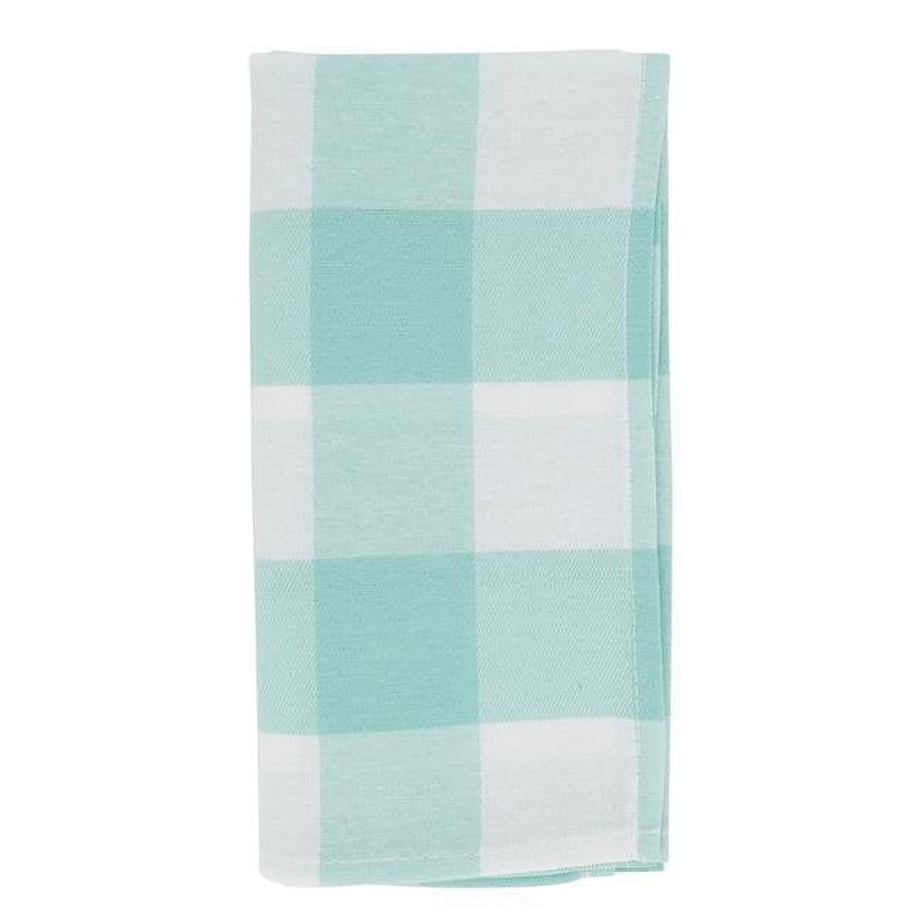 Saro Lifestyle Buffalo Plaid Cotton Blend Table Napkin (Set of 4)