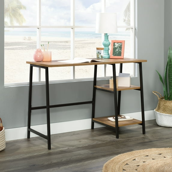 Sauder North Avenue Engineered Wood Desk in Sindoori Mango/Natural