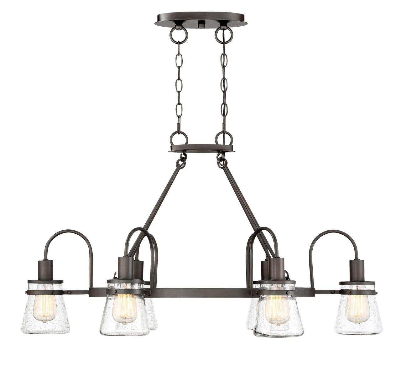 Savoy House 1-3502-6-13 Portsmouth 6 Light Outdoor Chandelier (22" W x 21"H)