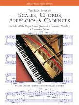 Alfred Scales Chords Arpeggios & Cadences Basic Book Piano