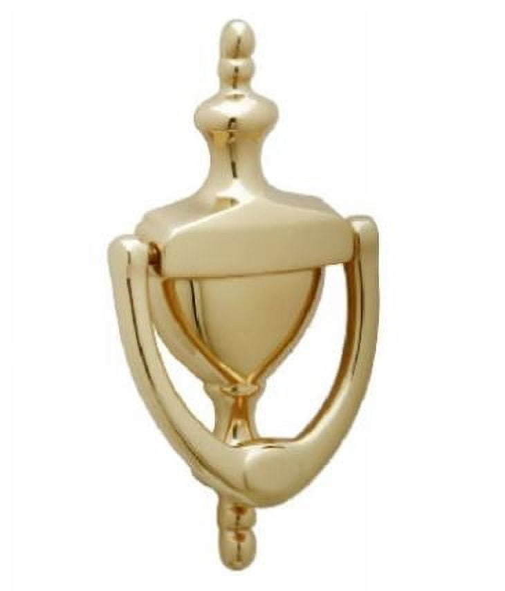Schlage 3125 3-15/16-Inch Center To Center Door Knocker - Brass
