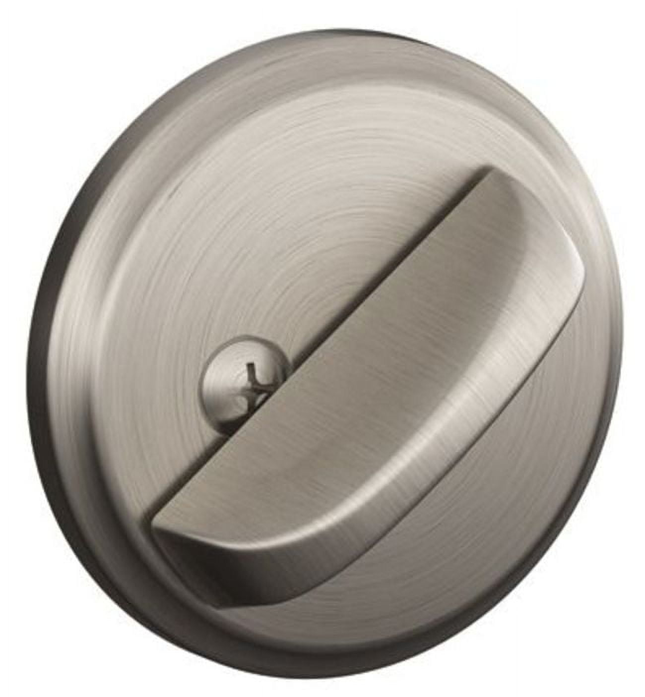 One-Sided Deadbolt Thumbturn with Exterior Plate