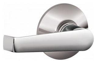Schlage F10-Ela Elan Passage Door Lever Set - Nickel