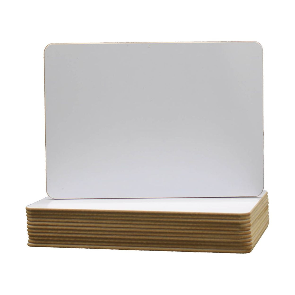 Flipside Products Lap Board Melamine Mini - Up To 2' Whiteboard (Set of 12)