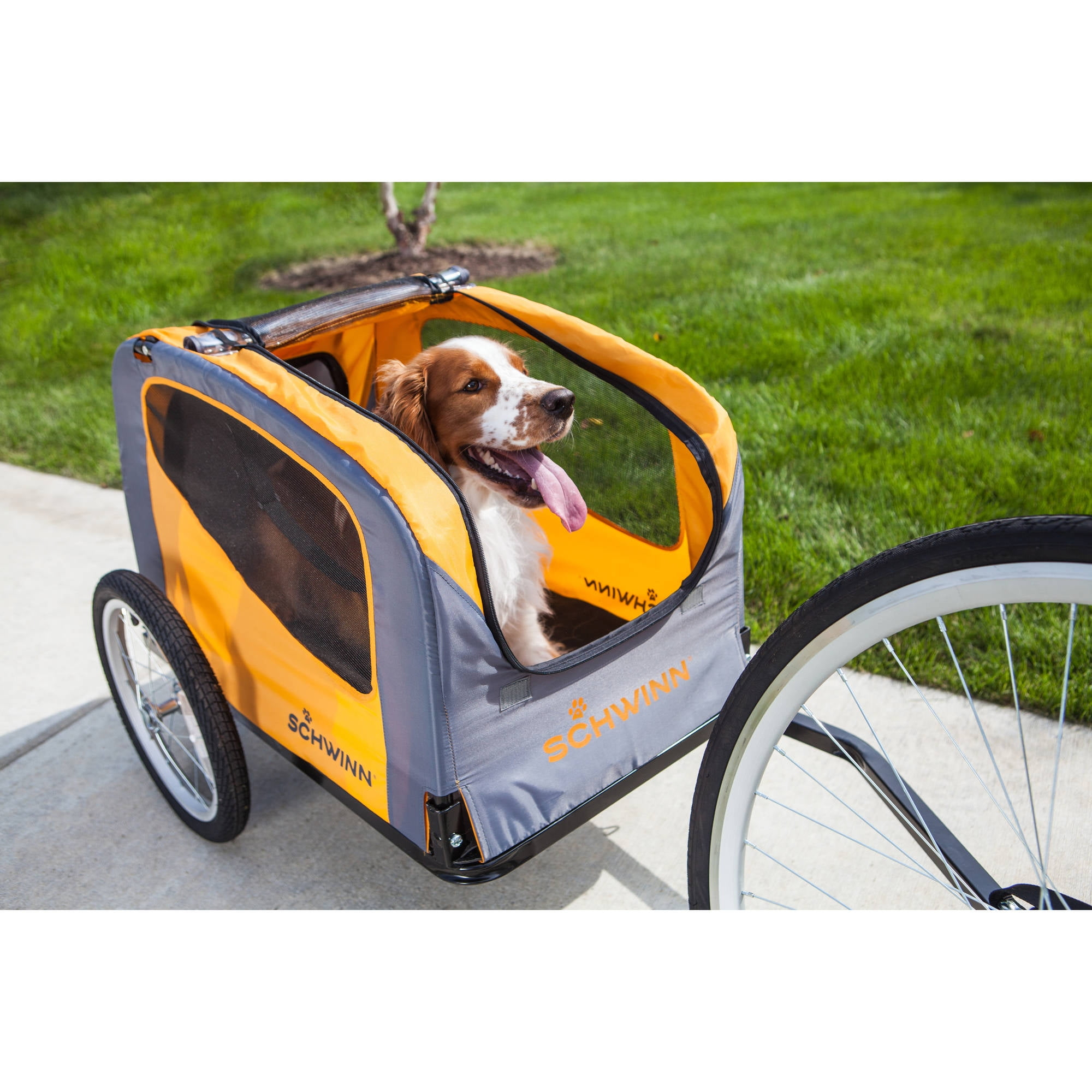 Schwinn Pet Trailer, Orange