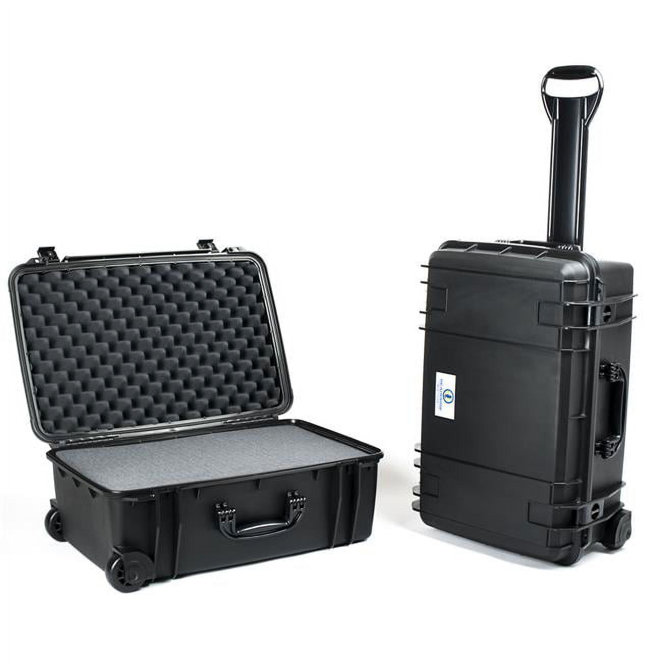 Seahorse 920 Wheeled Case with Foam- Black