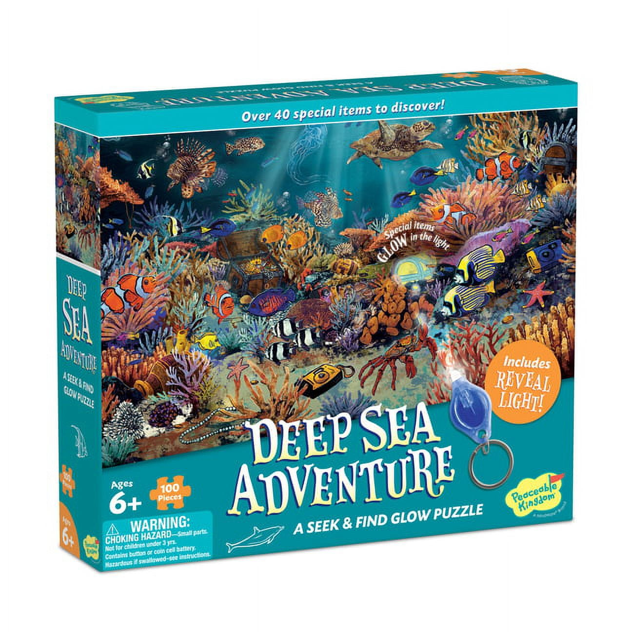 Seek and Find Glow Puzzle - Deep Sea Adventure (Other)