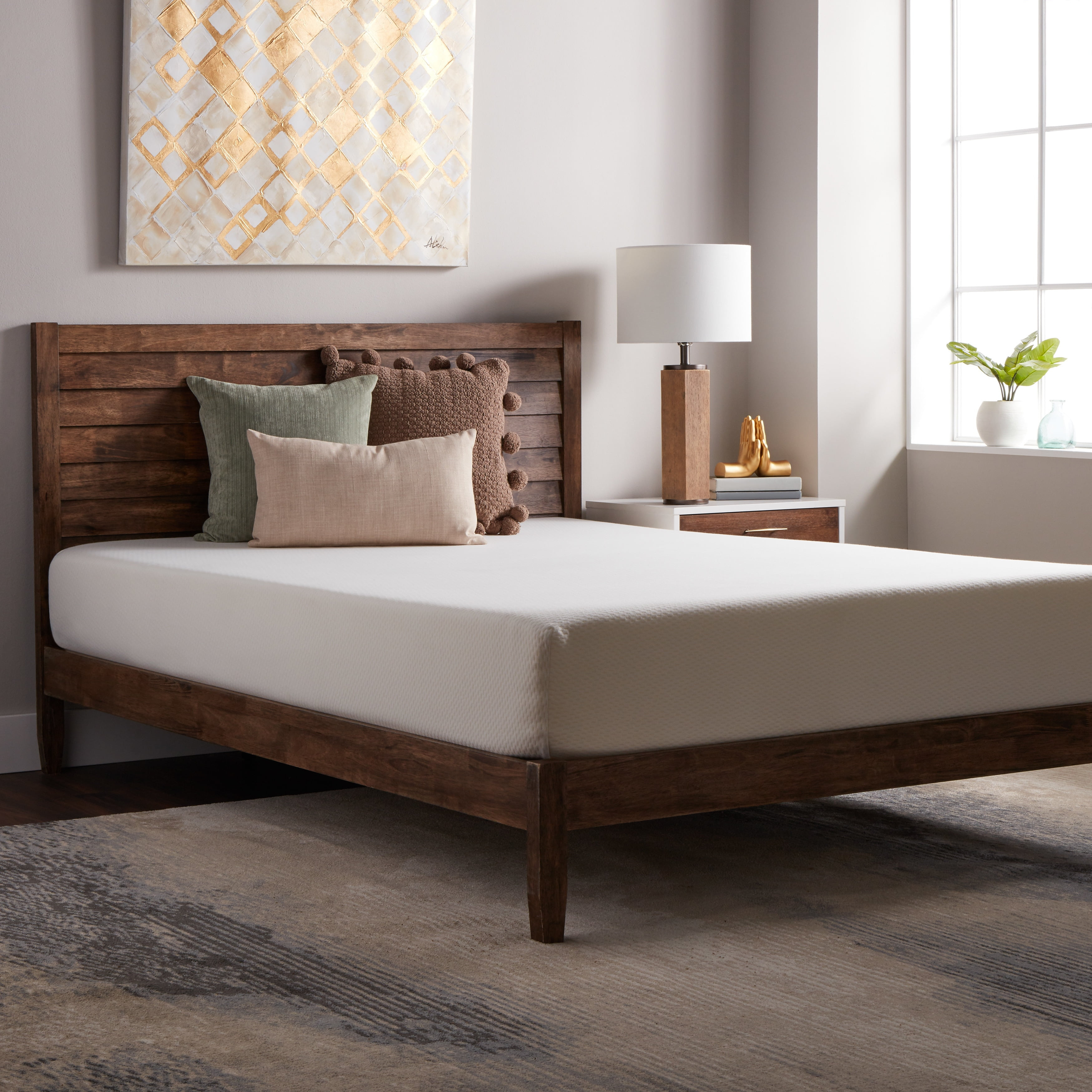 Select Luxury  11-inch Medium Firm Memory Foam Mattress King
