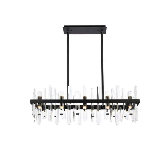 Elegant Lighting Serena 20 - Light Chandelier in  Black