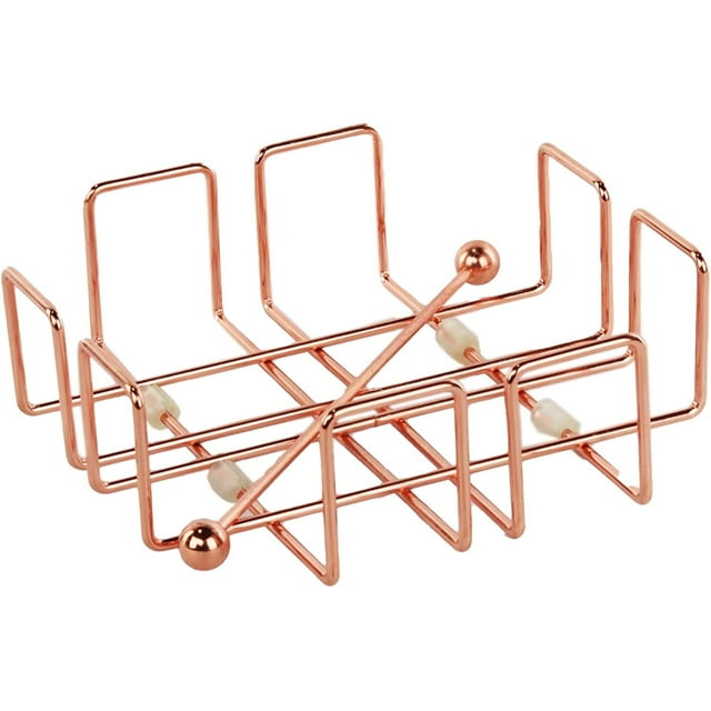 Servette Home Copper Napkin Holders for Tables