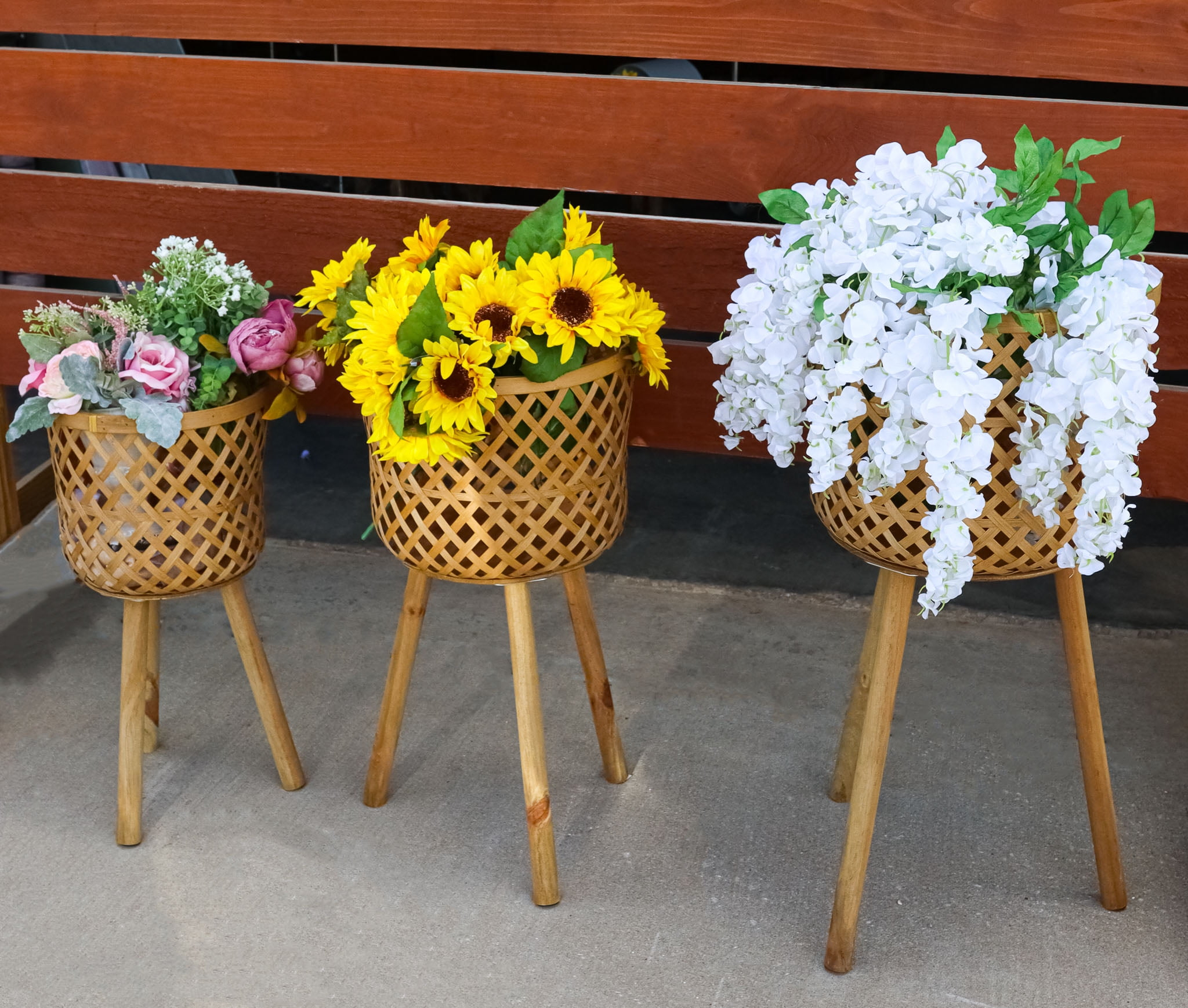 Wicker Basket - Set of 3