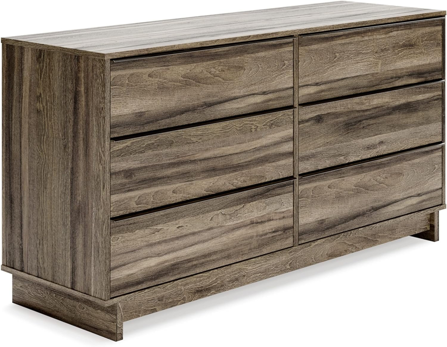 Signature Design by Ashley Casual Shallifer 6 Drawer Dresser, Brown