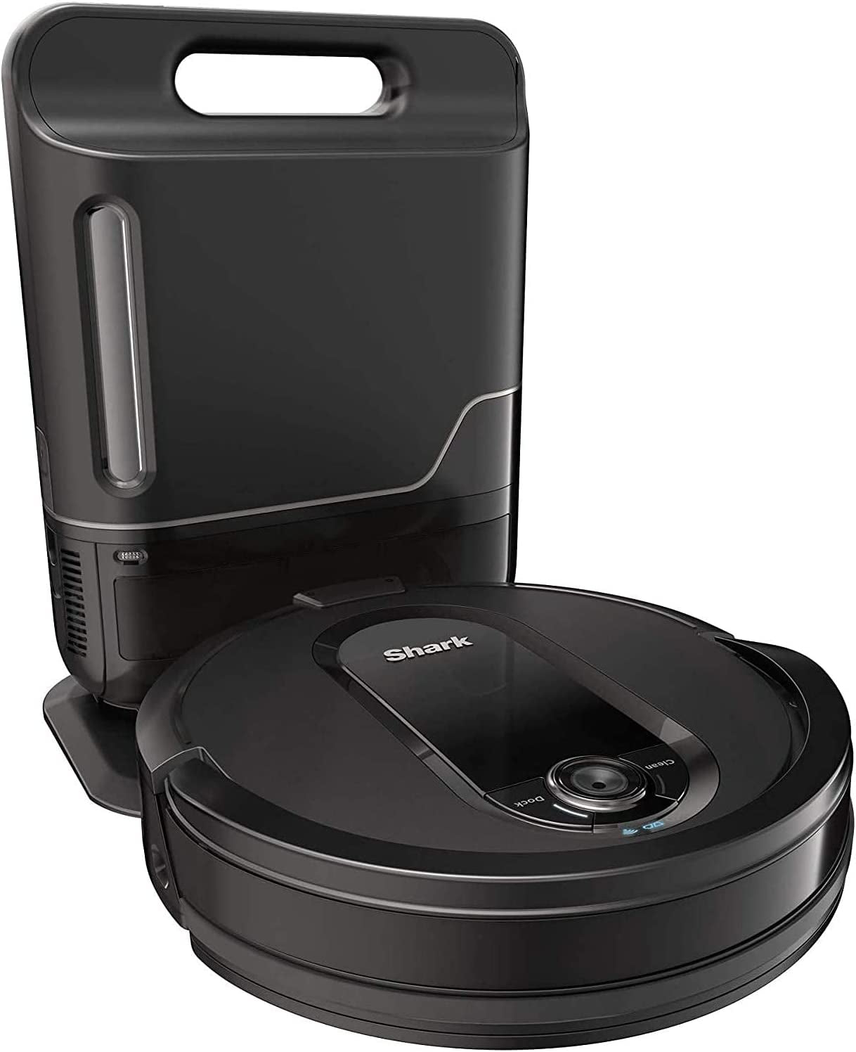 Shark IQ Intelligent Wifi Robot Vacuum Cleaner w/ Self Empty Charger Base, Black