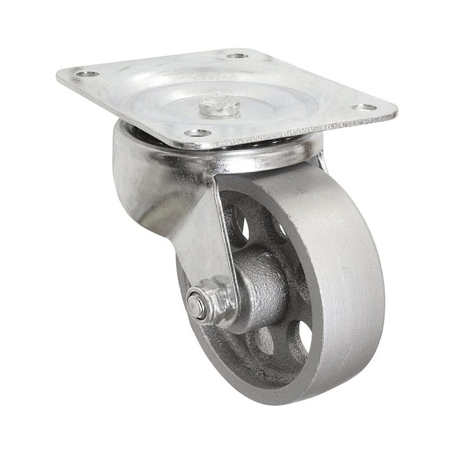Shepherd 9782 4" Steel Wheel Swivel Plate Casters