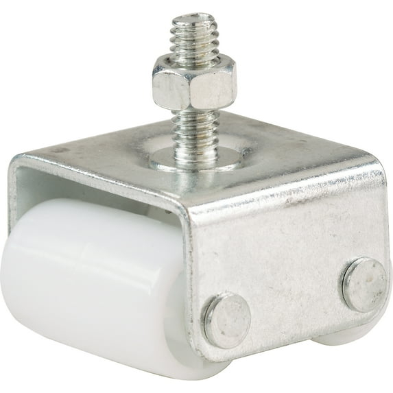 Shepherd Hardware 9441 7/8-Inch Threaded Stem Appliance Caster, Dual Wheels, 4-Pack