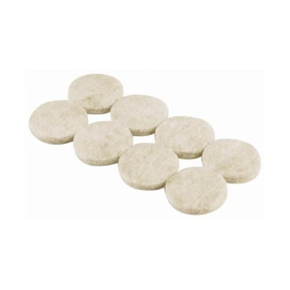 Shepherd Hdwe Prod 9951 20-Pack 3/4-Inch Beige Round Felt Pads - Quantity 1