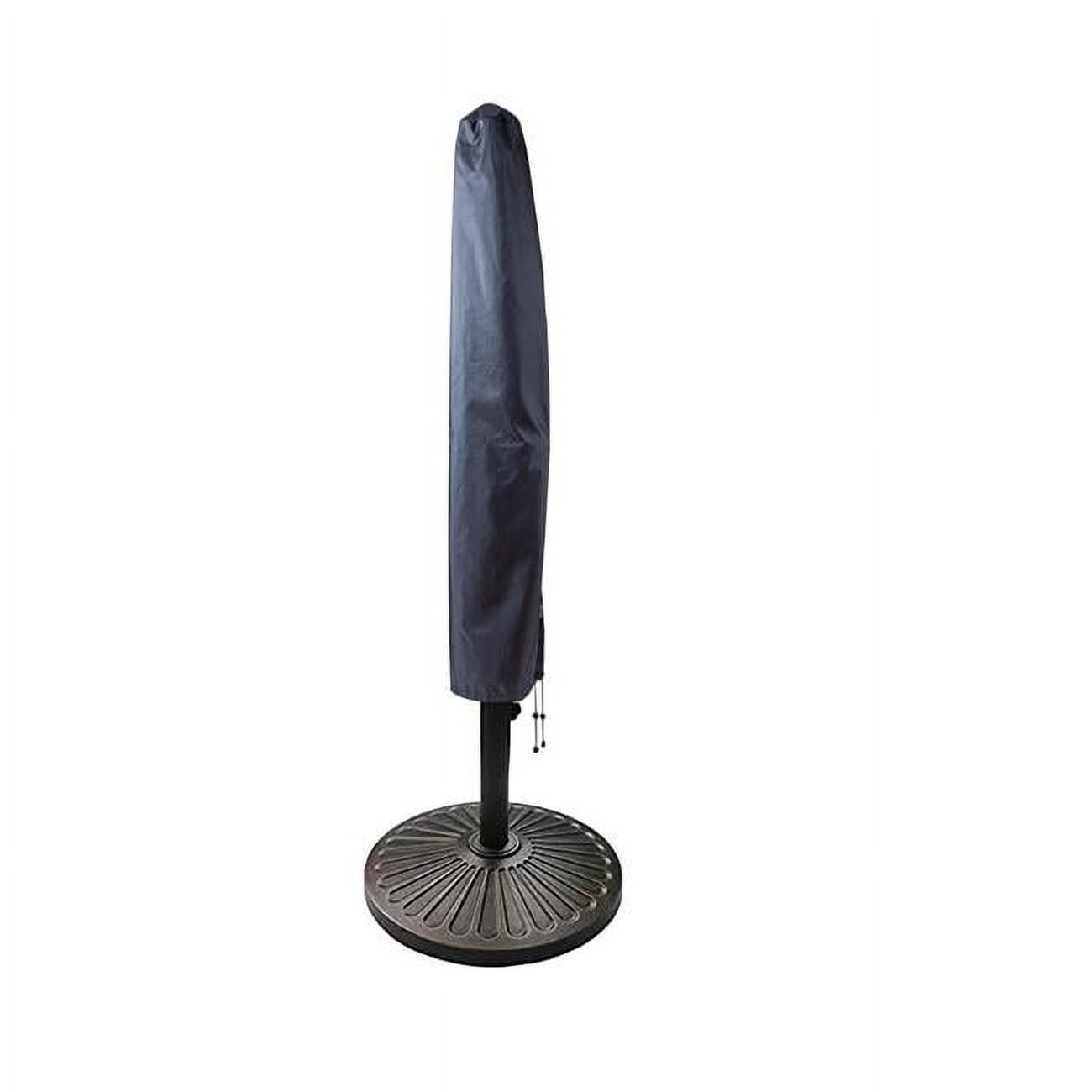 Shield Gold Weather Resistant 2-Layer Polyester Outdoor Umbrella Cover Charcoal Grey - 7/18.75x72"
