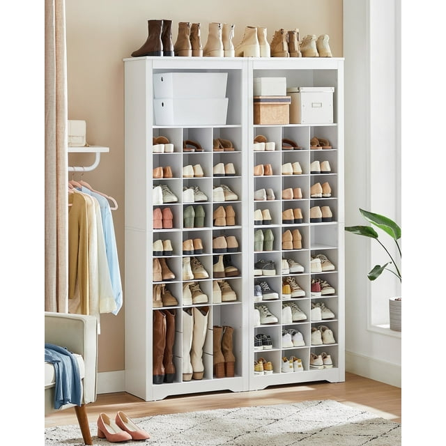 Shoe Storage Cabinet 10 Tier Shoe Rack Organizer Holds Up to 30 Pairs of Shoes for Entryway Bedroom
