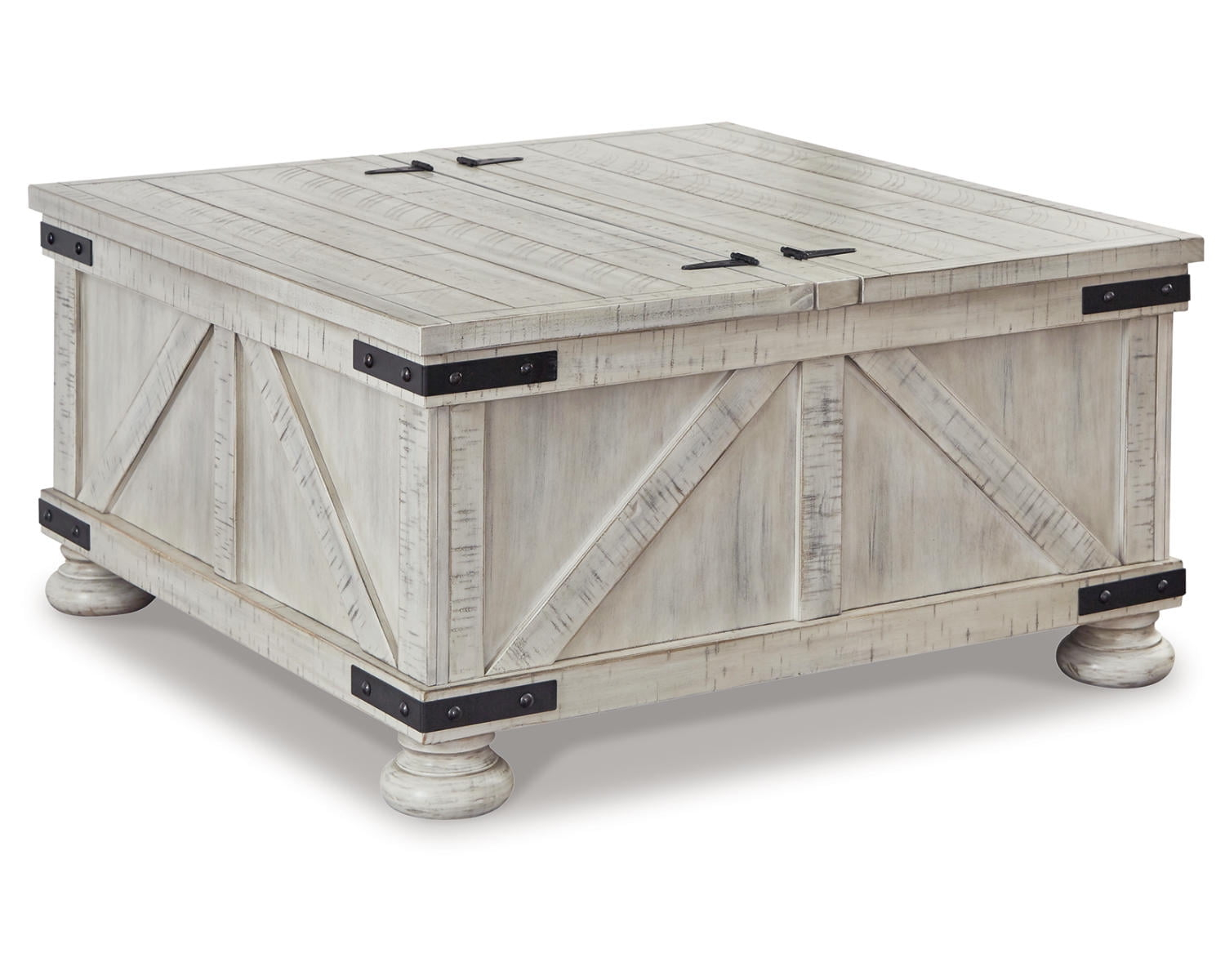 Signature Design by Ashley Casual Carynhurst Coffee Table  Whitewash