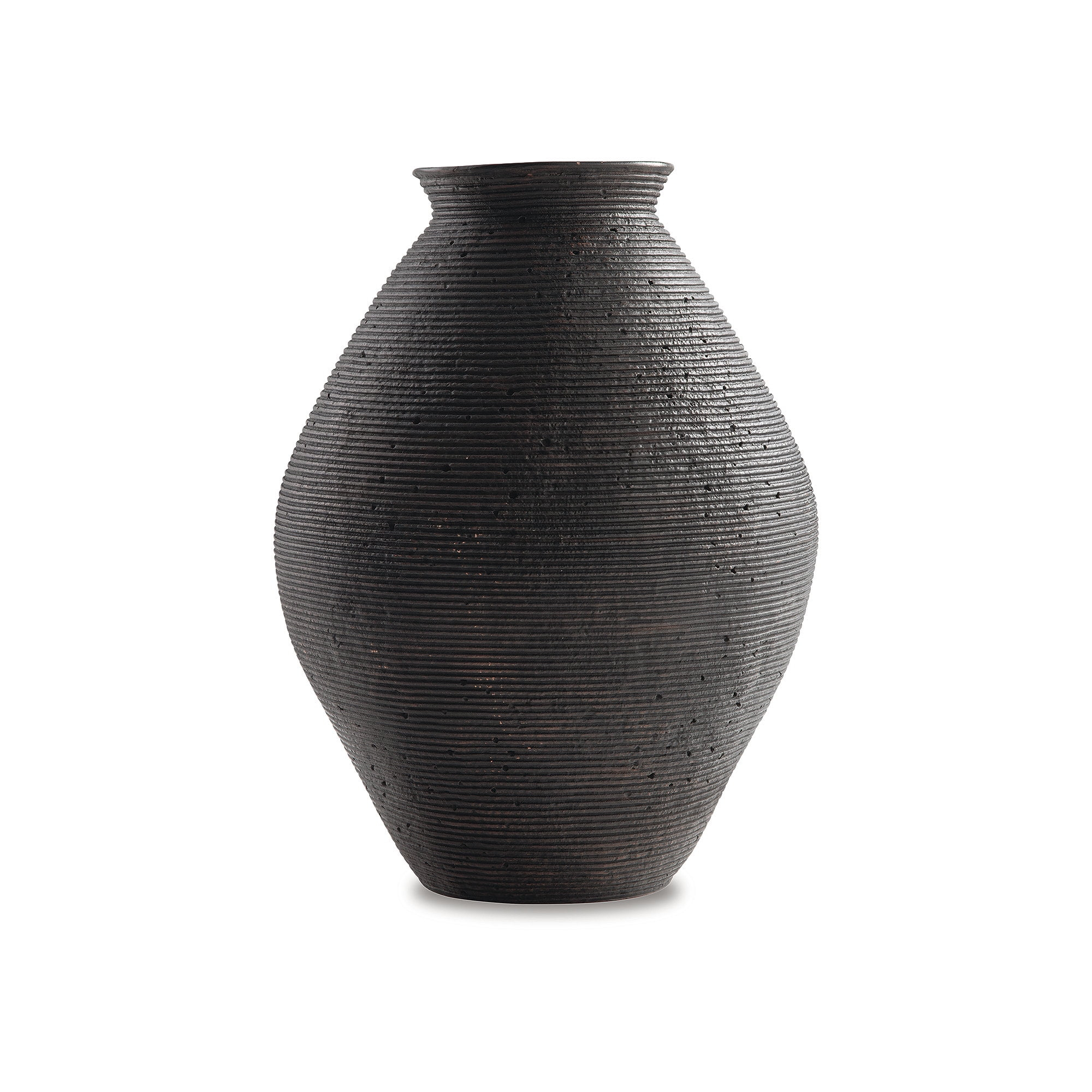 Signature Design by Ashley Casual Hannela Vase  Antique Brown