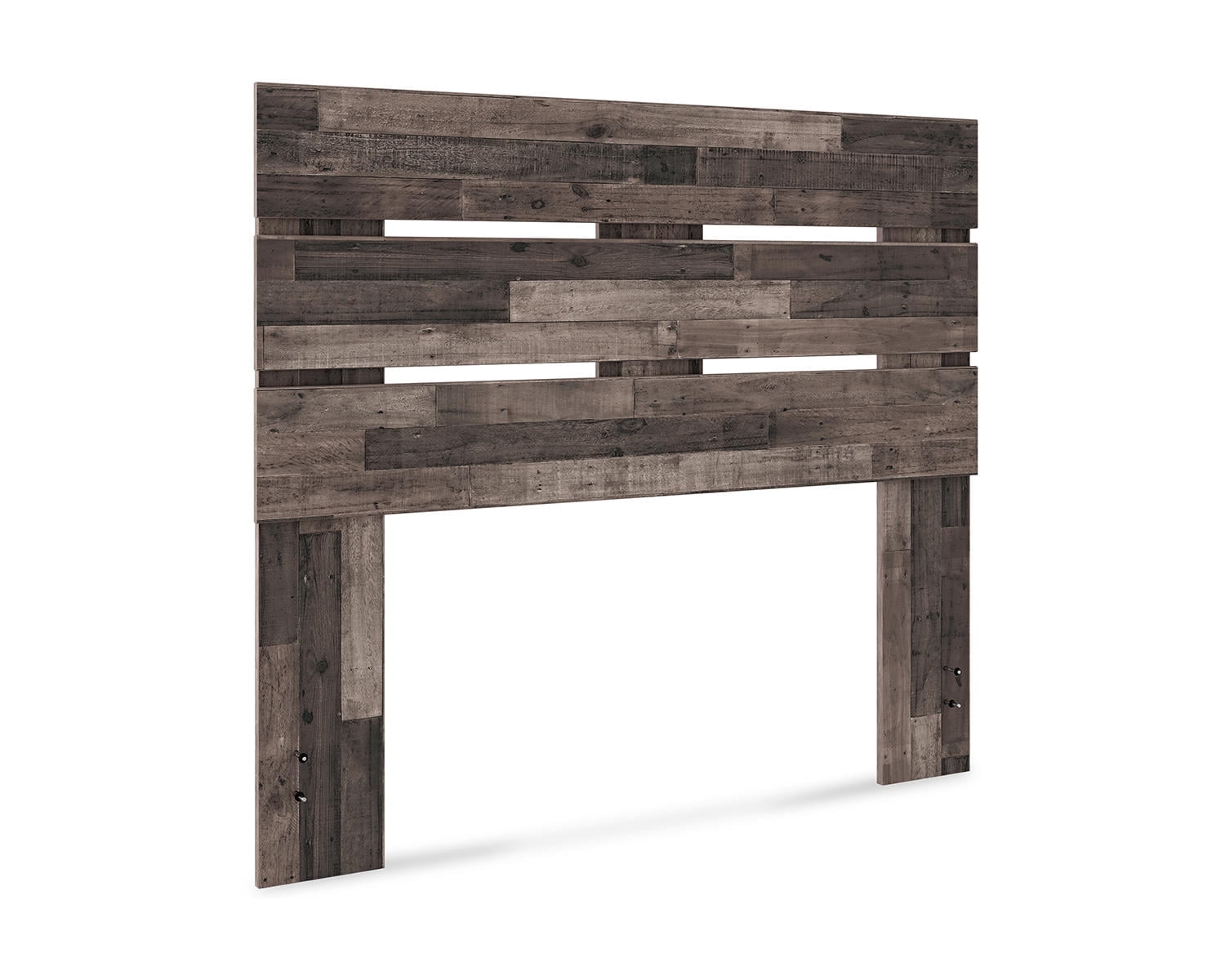 Full Neillsville Panel Headboard Gray: Mid-Century Design, Wood Grain - Signature Design by Ashley