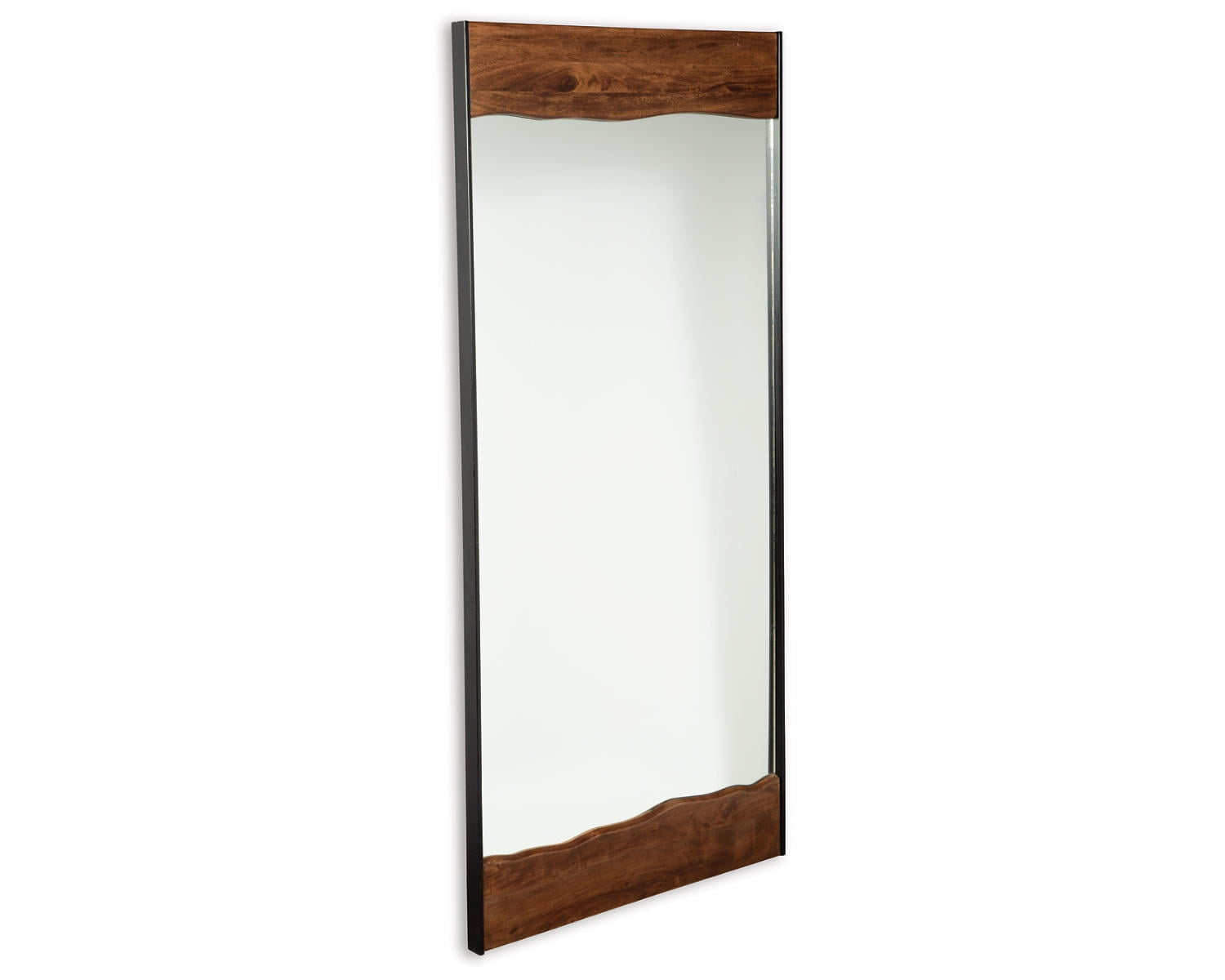 Signature Design by Ashley Casual Panchali Floor Mirror  Brown/Black