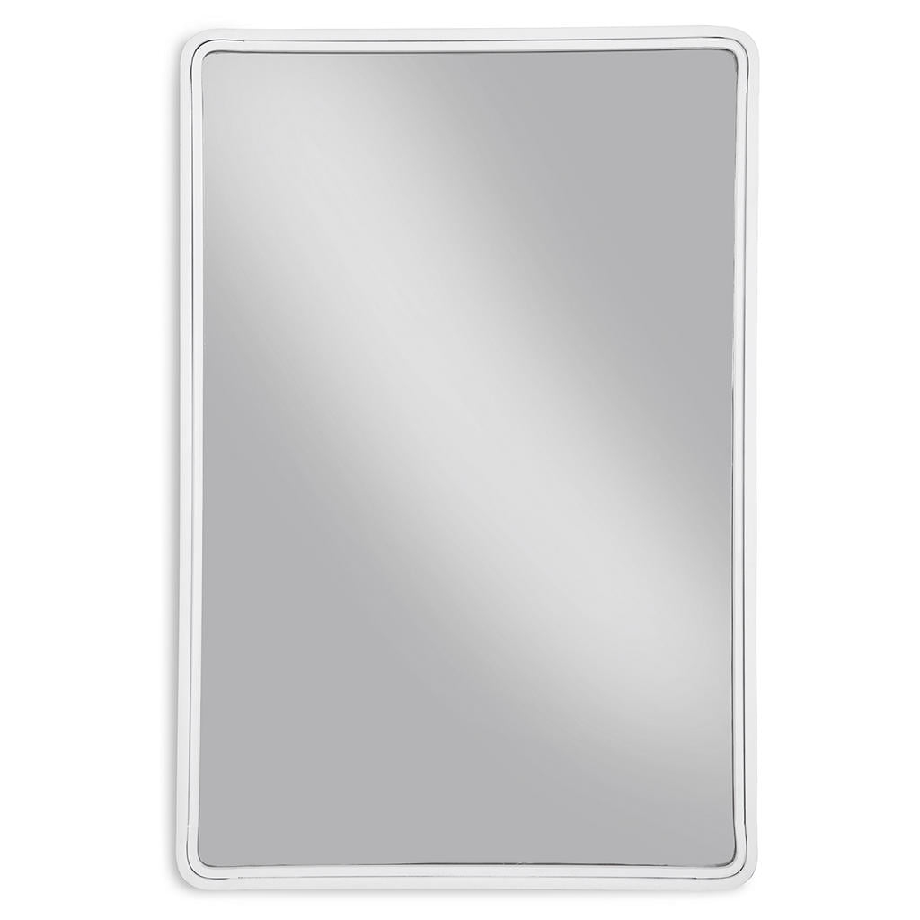 Signature Design by Ashley Contemporary Brocky Accent Mirror  White