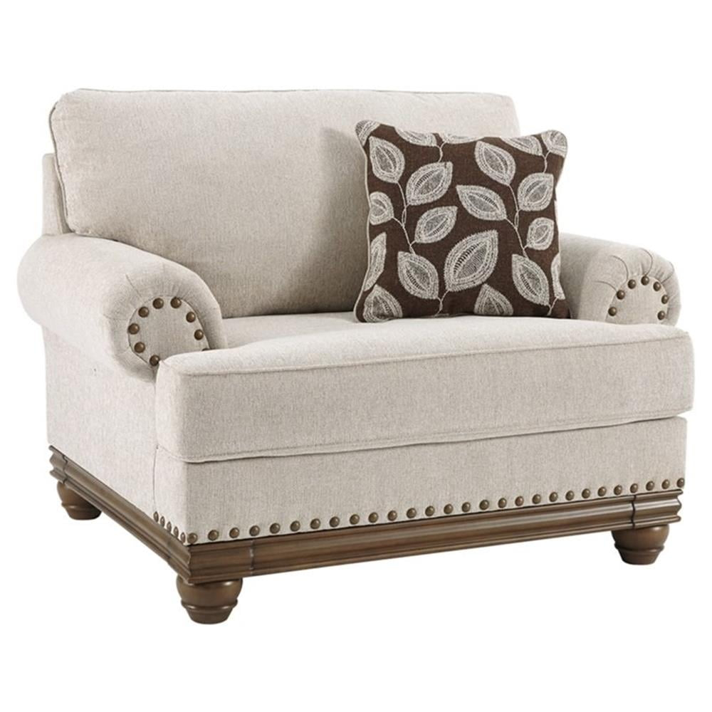 Signature Design by Ashley Harleson Oversized Accent Chair in Wheat