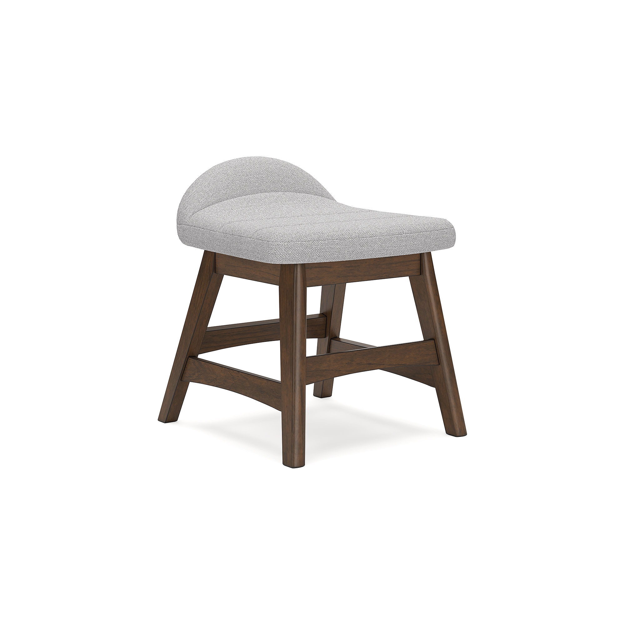 Signature Design by Ashley Lyncott Home Office Desk Chair, Light Gray/Brown