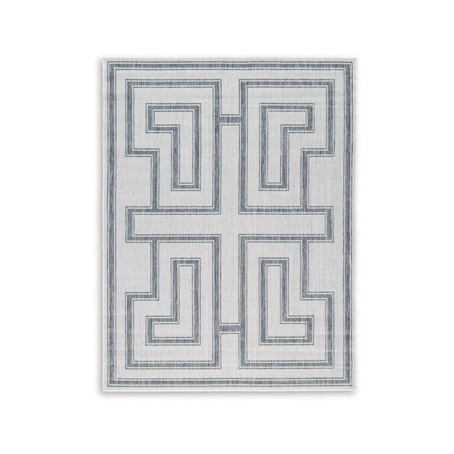 Signature Design by Ashley Matinwood 5' x 7' Rug, Ivory & Charcoal