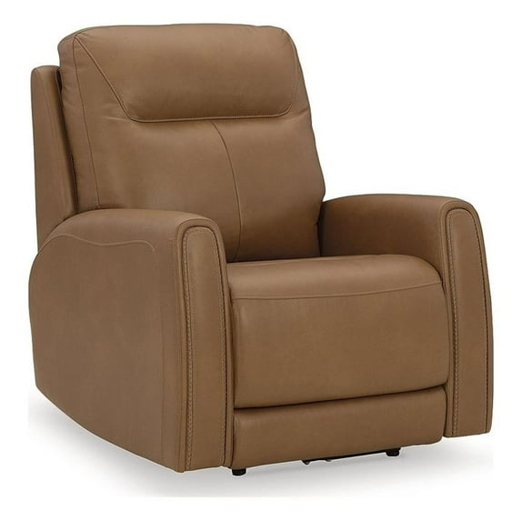 Signature Design by Ashley Tryanny Butterscotch Orange Power Recliner