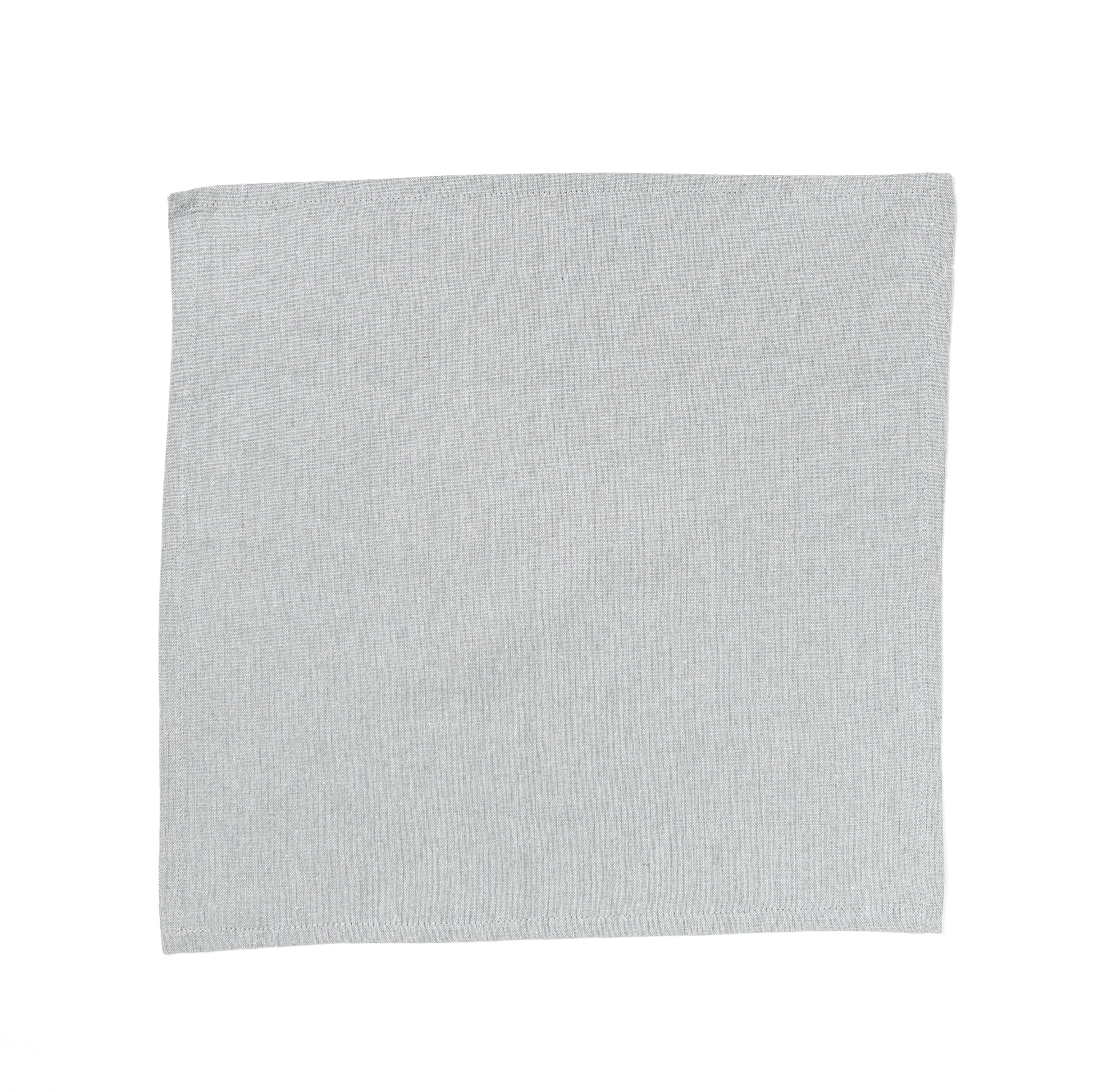 Signature Napkins Style Cotton Poly Cloth Napkin Grey (Set of 10)