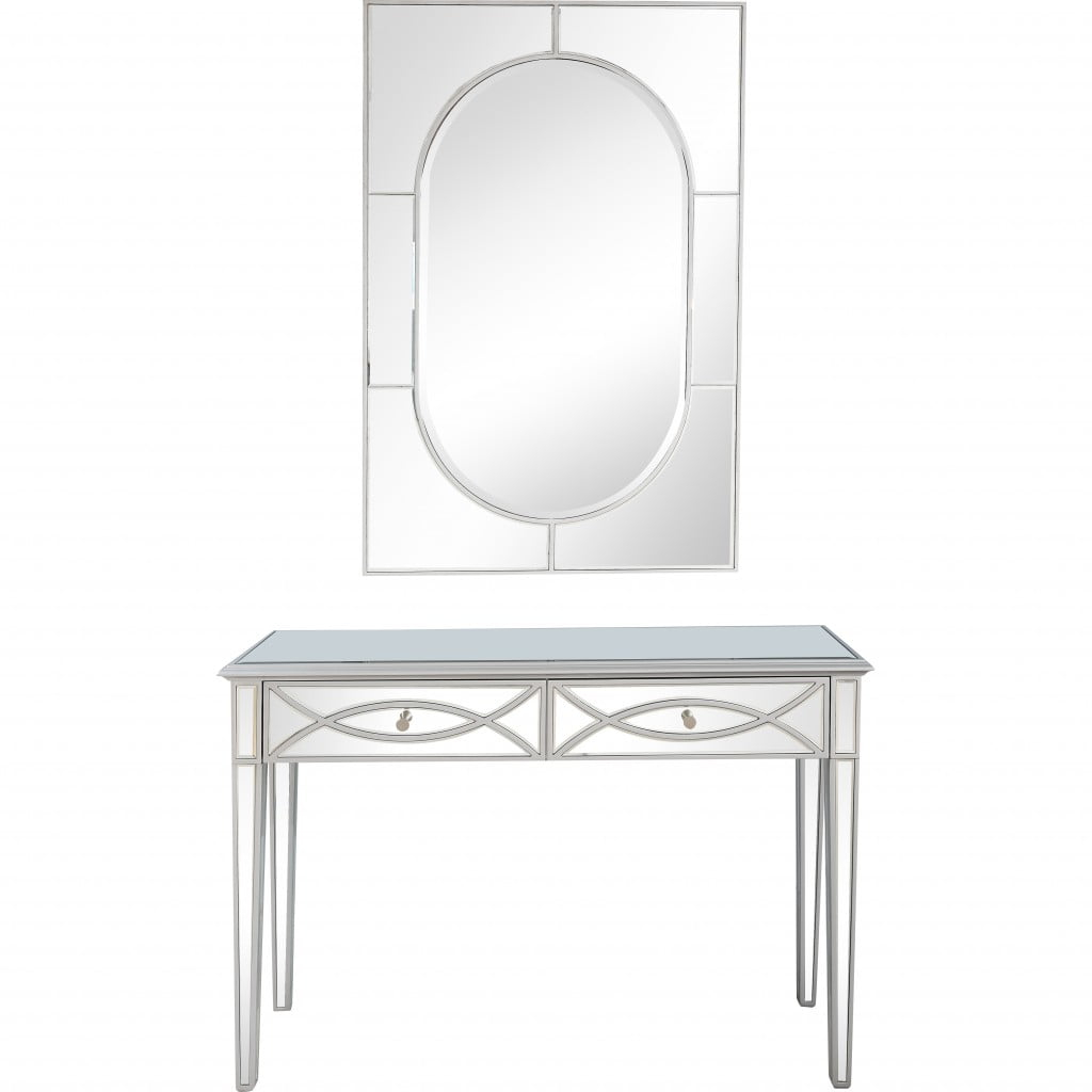 Camden Isle Helena Wall Mirror and Console Table