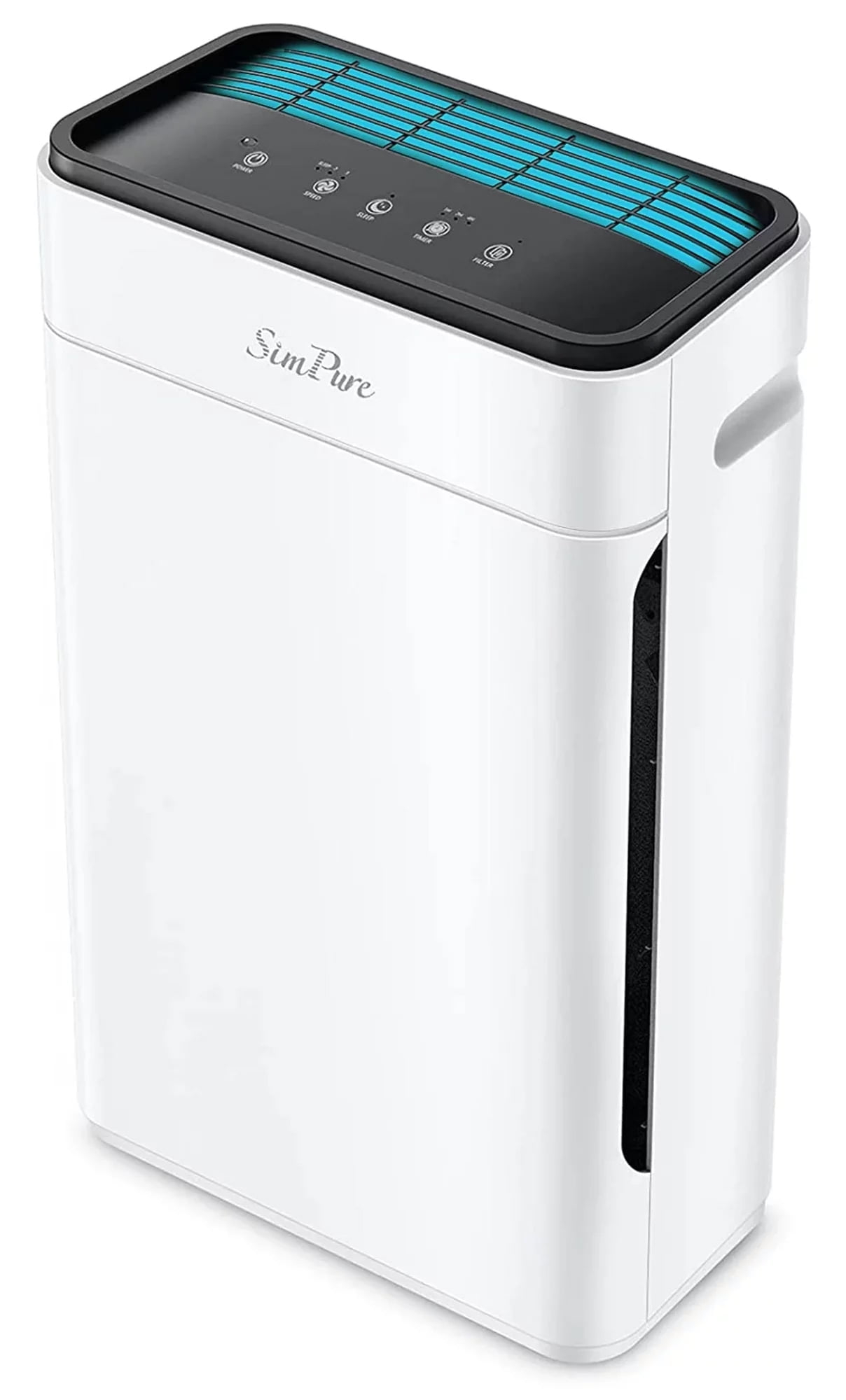 SimPure HP8 Air Purifier for Home Large Room & Bedroom & Office, Quiet True HEPA Filter Air Cleaner for Allergies, Pets, Smokers, Eliminates Allergens, Smoke, Odors, Dust, Pets Hair Dander, Mold