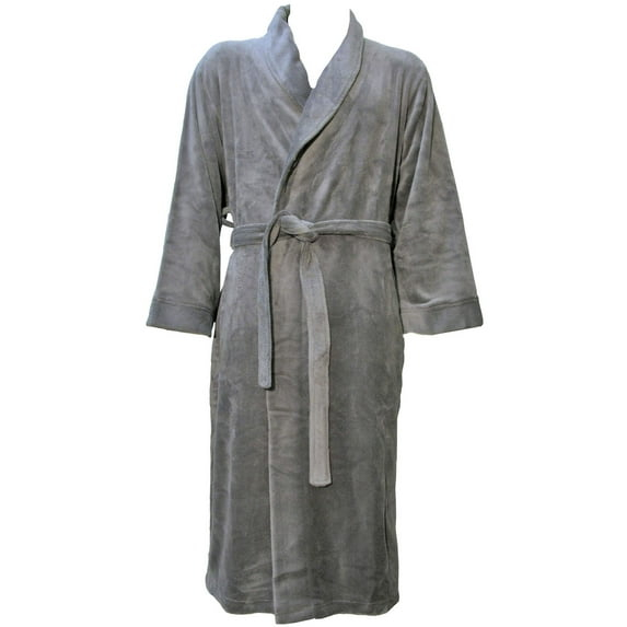 Simplicity New Plush Long Sleeve Pockets Nightgown Bath Robe