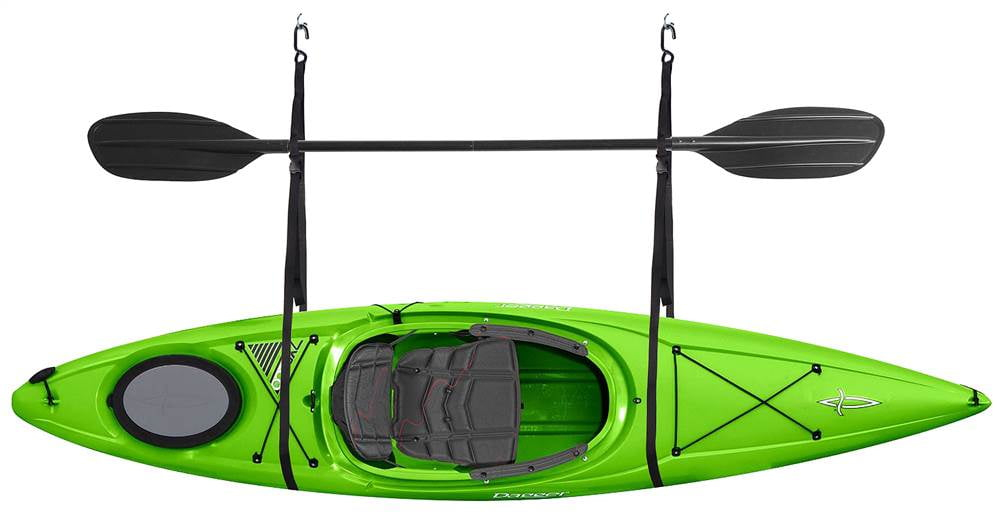 2028 Single Kayak Storage Strap Garage Canoe Hoists - 55 lbs